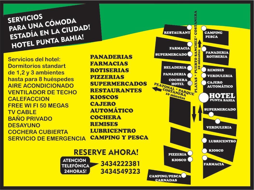 Hotel Punta Bahia Paraná Eksteriør bilde