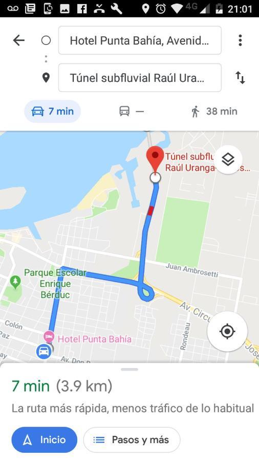Hotel Punta Bahia Paraná Eksteriør bilde